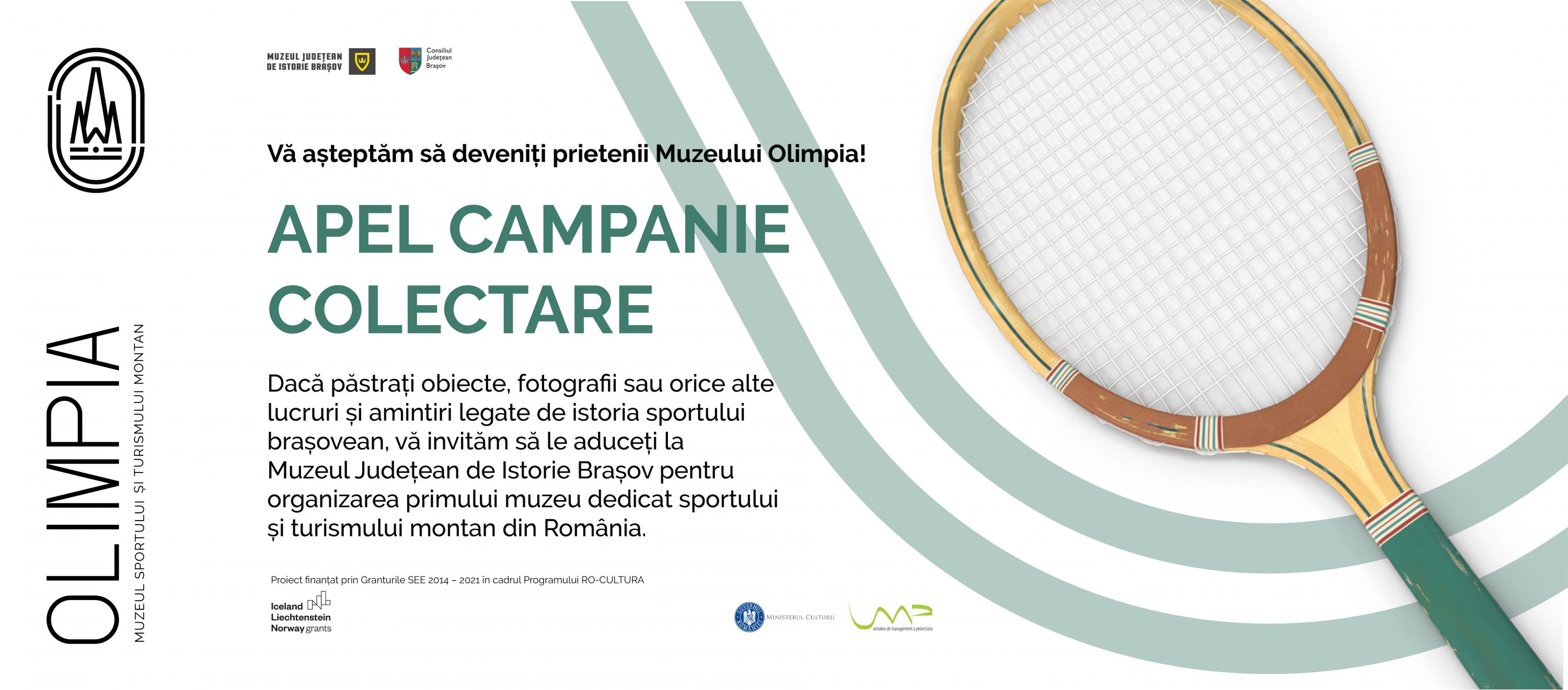 Apel campanie de colectare obiecte sportive