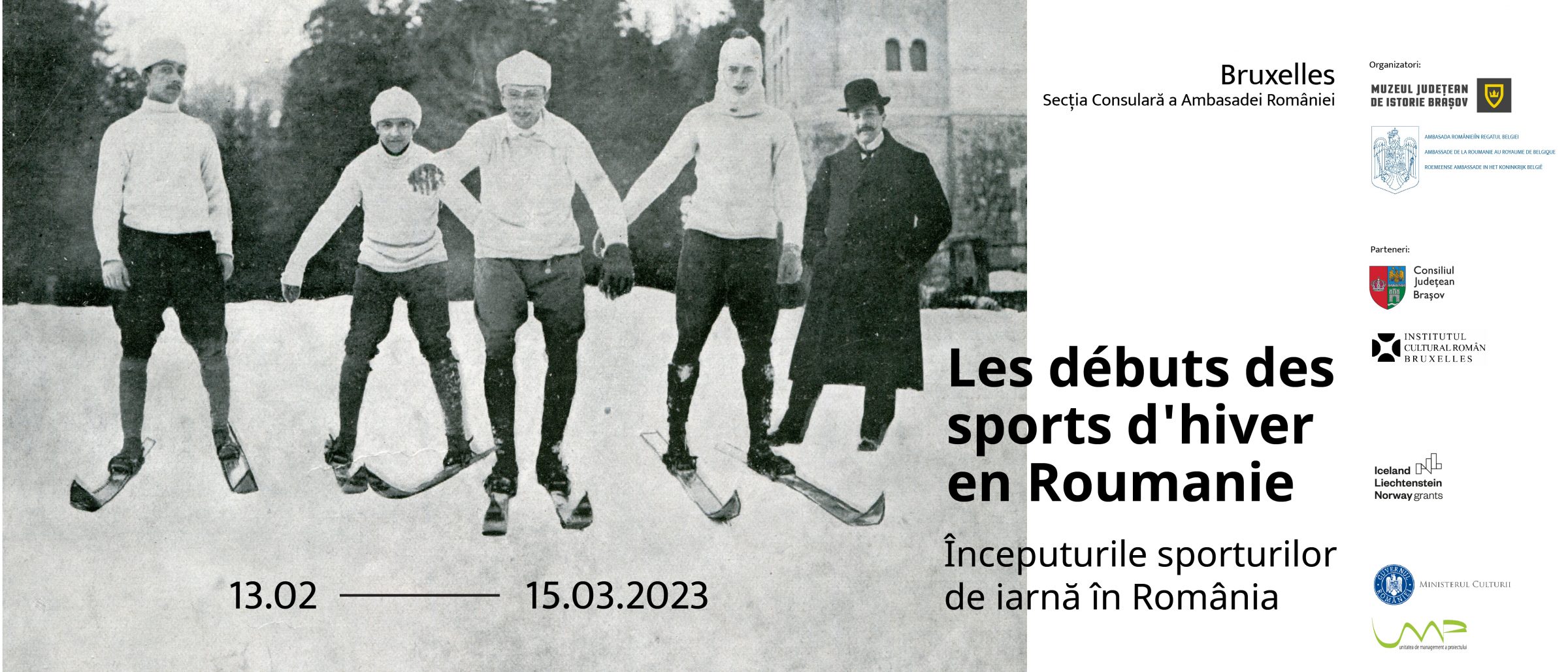 Expoziția ”Începuturile sporturilor de iarnă în România”la Bruxelles