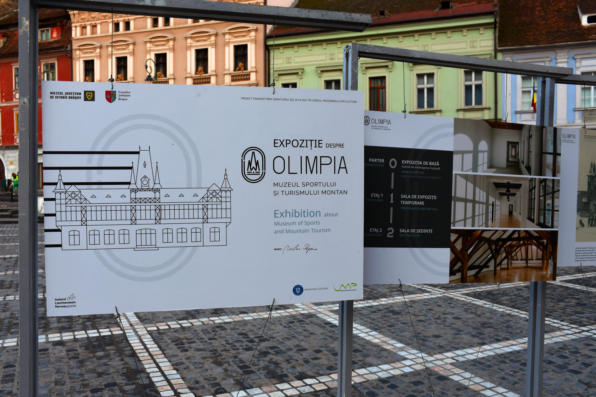 Expoziția outdoor „Olimpia-Muzeul Sportului și Turismului Montan”
