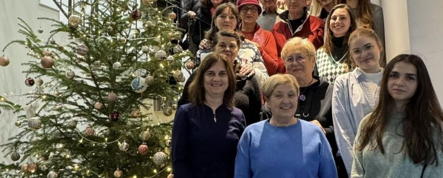 Primii colindători la Olimpia
