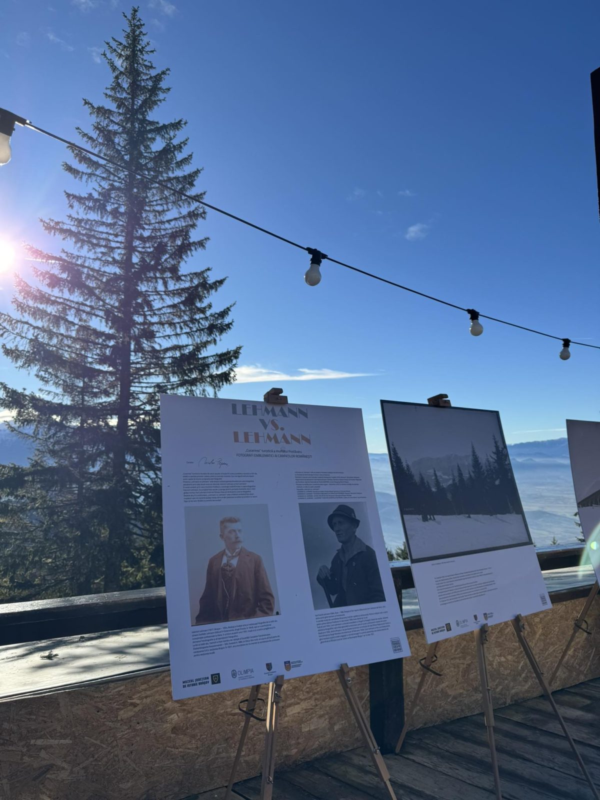 Expoziția „Lehmann vs. Lehmann – Cucerirea turistică a muntelui Postăvaru” la Cabana Postăvaru